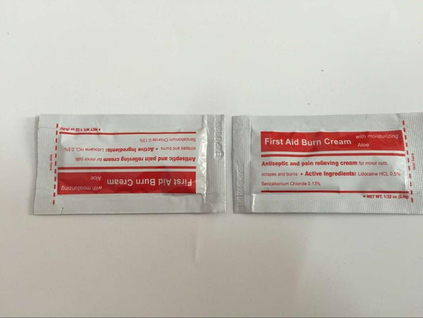 First Aid Burn Cream Pack