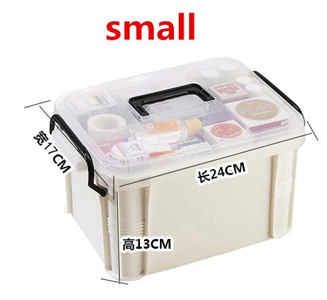 Plastic Multi-Layer First Aid Box